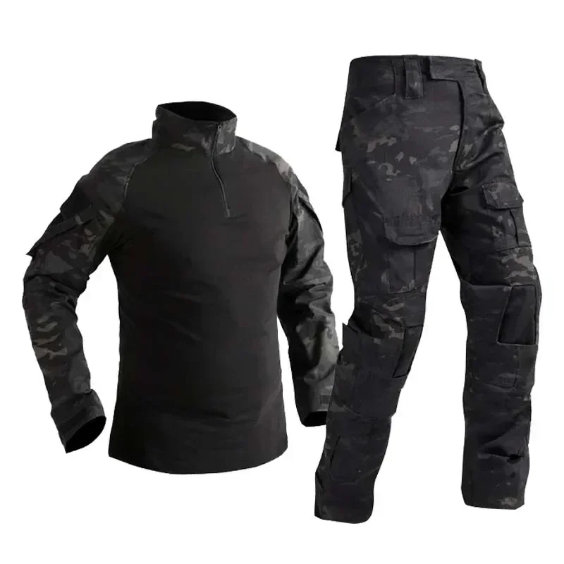 Tactical Military Shirt Cargo - Setelan Katak Taktis G2 Pria Kemeja