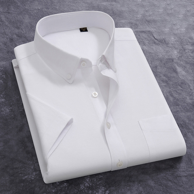 Oxford Cotton Casual Shirt Business - Kemeja Oxford Pria Katun 100% Gaun