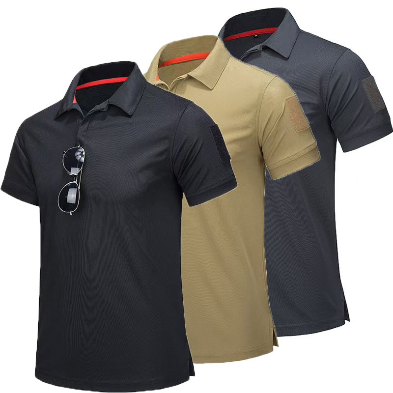 Tactical Military Shirt Cargo - Kaus Olahraga Musim Panas Pulover Sejuk