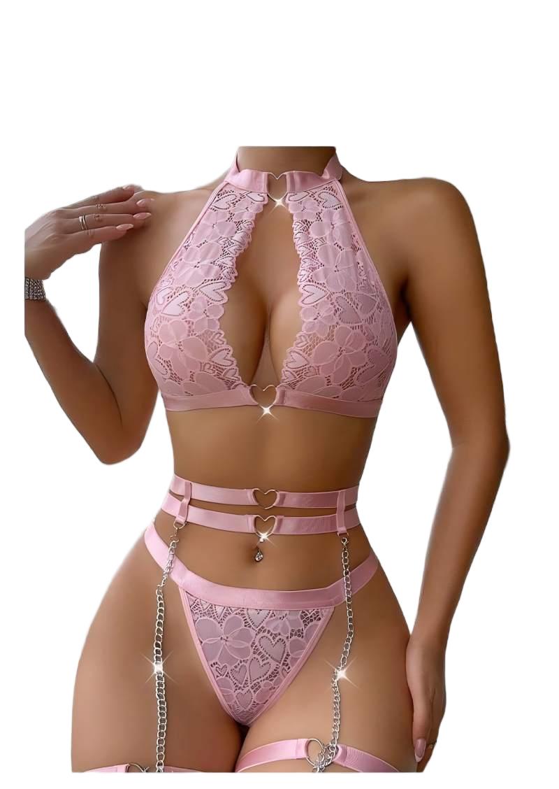 Set Lingerie Seksi Push Up den - Underwear ulasan dan harga