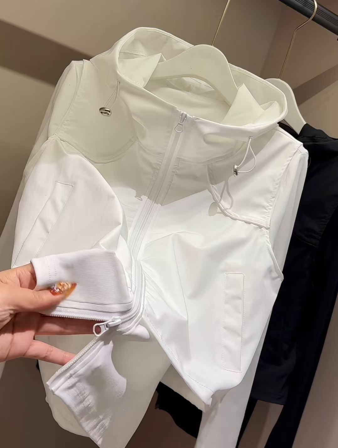 Jaket Wanita 2-In-1 Berkerudun - Jackets ulasan dan harga