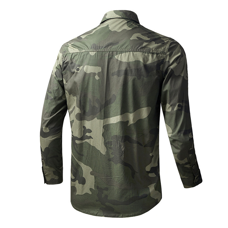 Kemeja Kargo Taktis Pria Musim - Tactical Military Shirt Cargo ulasan dan harga