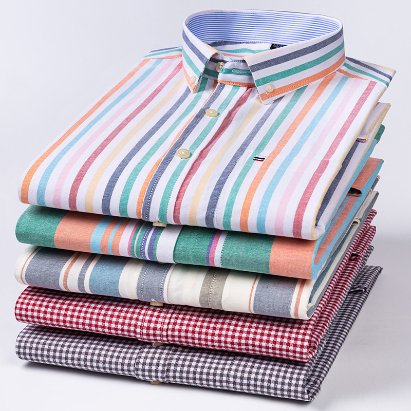 Kemeja Pria Oxford Fashion Kas - Oxford Cotton Casual Shirt Business ulasan dan harga
