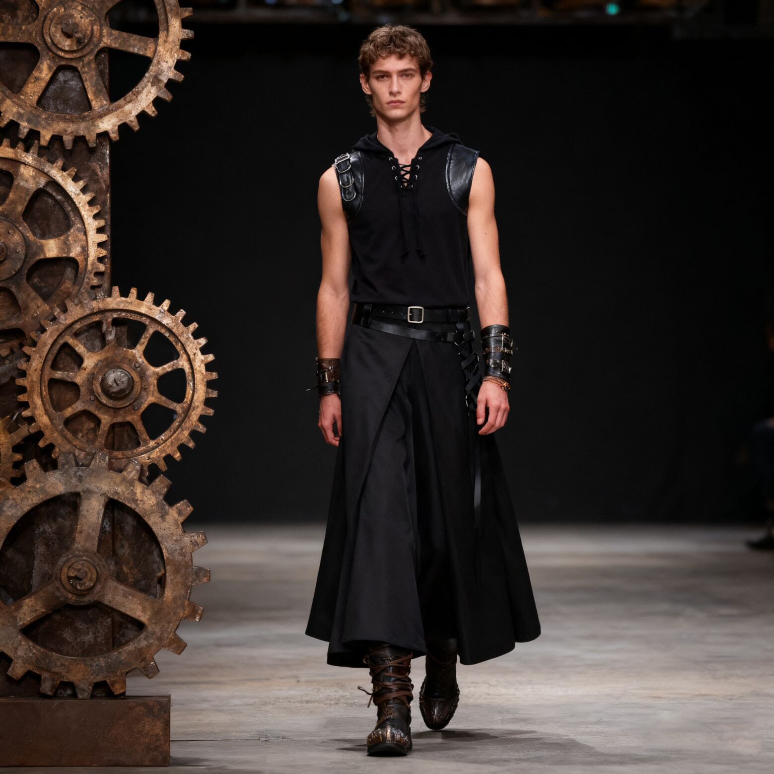 Kemeja Bajak Laut Abad Perteng - Medieval Gothic Lace Up Pirate Shirt ulasan dan harga