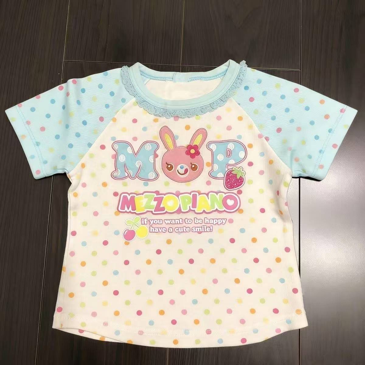 Kaos Crop Top Bermotif Y2K Luc - T-Shirts ulasan dan harga
