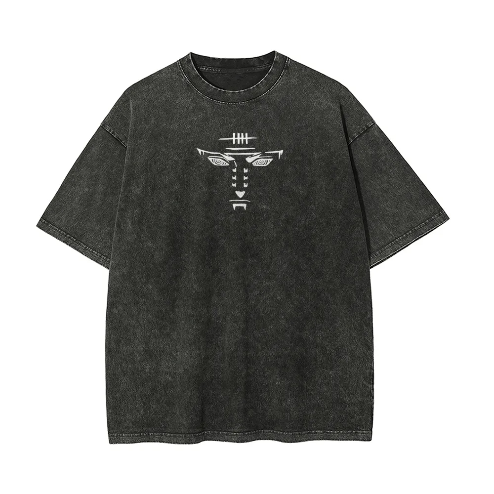 Kaos Naruto Pain Rinnegan Akat - Acid Wash Vintage Graphic T Shirt ulasan dan harga