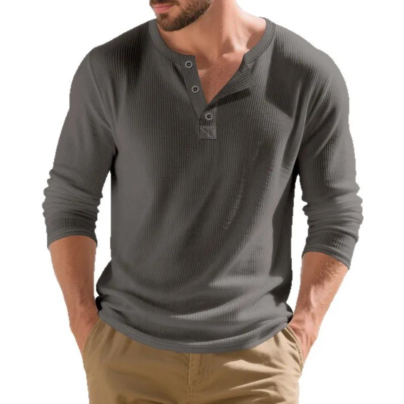 Kaos Pria Lengan Panjang Kanci - Corduroy Button Up Shirt Men ulasan dan harga